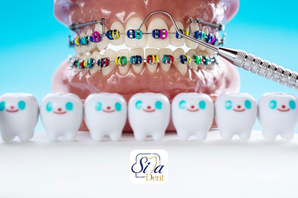 مراحل درمان ارتودنسی دندان