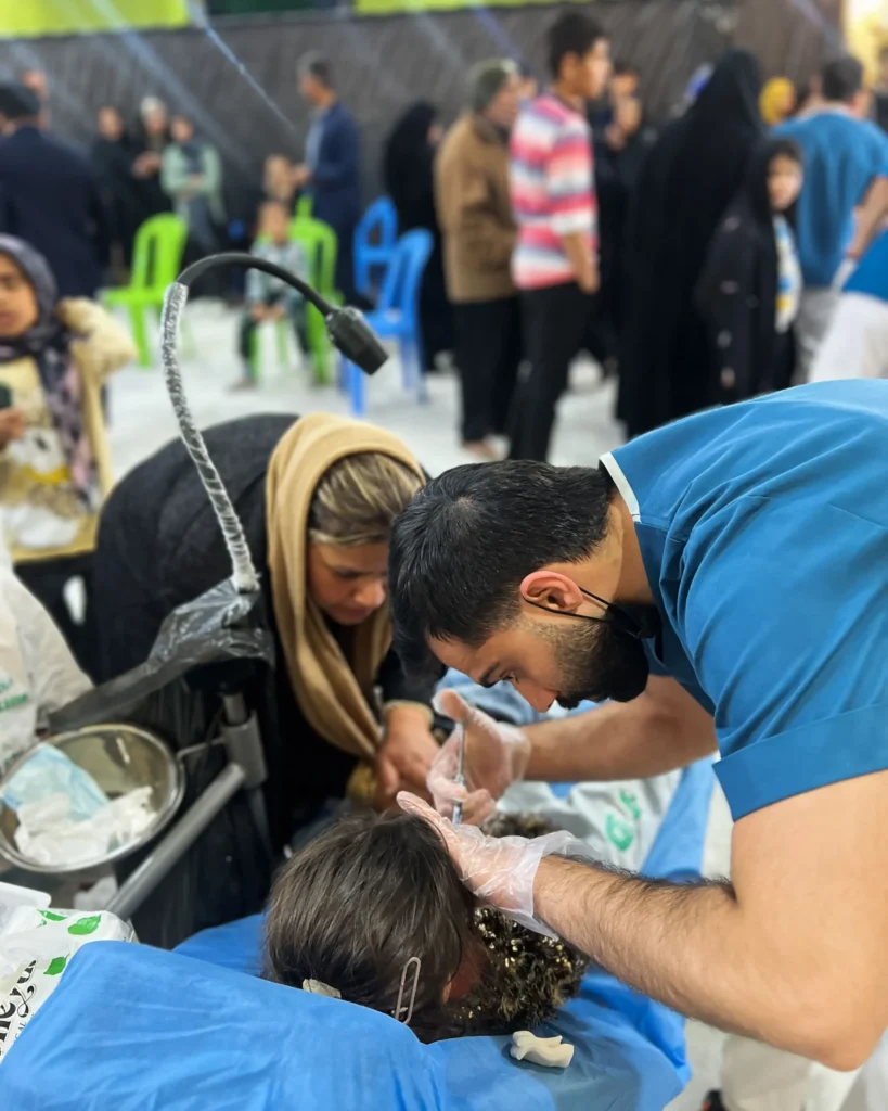 سفر مهربانی دندانپزشکی دکتر داودیان به جیرنده استان گیلان