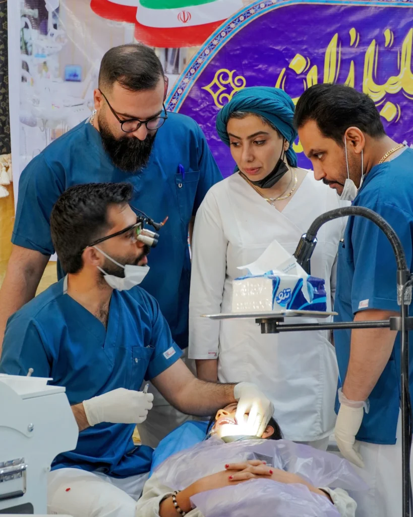 اردوی جهادی دندانپزشکی بشیر آباد 