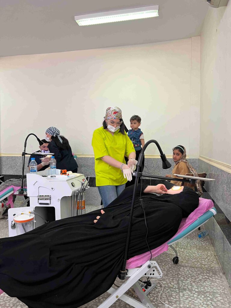 خدمات دندانپزشکی خیریه 