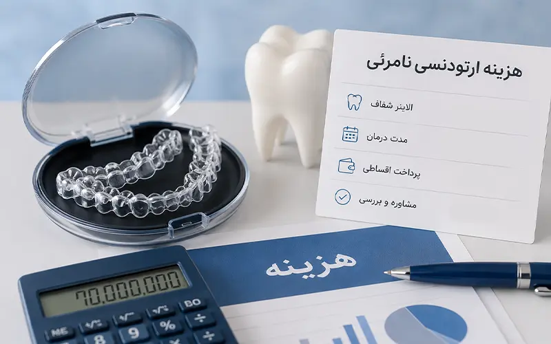 هزینه ارتودنسی نامرئی